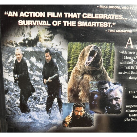 The Edge (DVD, 1997)  -R Rated Anthony Hopkins, Alec Baldwin, NEW Sealed - Picture 4 of 4